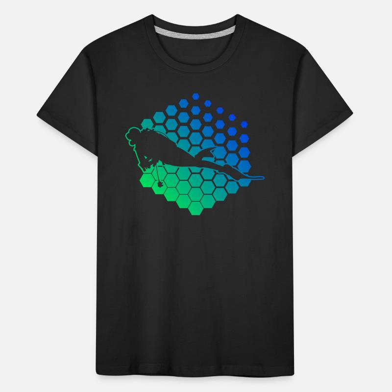 Plongée Plongeuse Tauchen Tauchen Plongée Libre T-shirt bio Premium Enfant