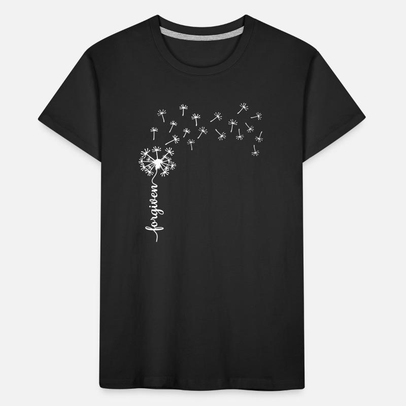 Forgiven Dandelion design Kids' Premium Organic T-Shirt