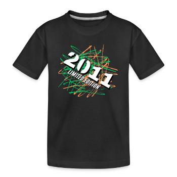 Limited Edition 2011 - Kids' Premium Organic T-Shirt - black - Front