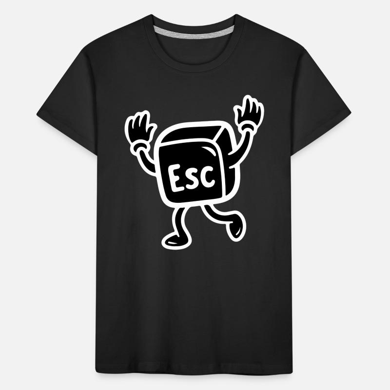 Échapper à nerd T-shirt bio Premium Enfant