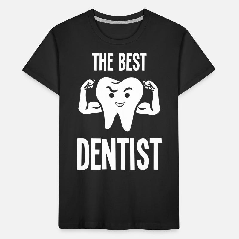 Dentist Dental Assistant Practice Teeth I Gift Kids' Premium Organic T-Shirt