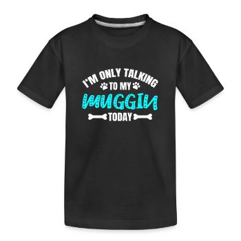 Muggin - T-shirt bio Premium Enfant - noir - Devant