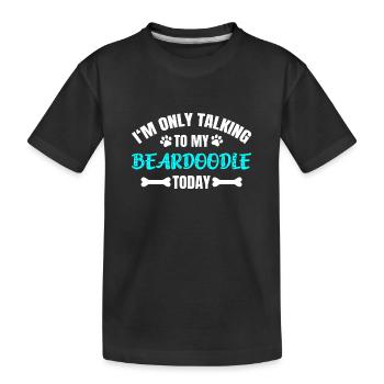 Beardoodle - T-shirt bio Premium Enfant - noir - Devant
