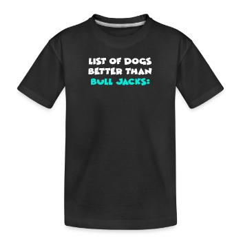Bull Jacks - T-shirt bio Premium Enfant - noir - Devant