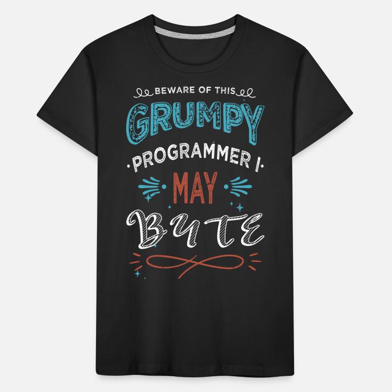 c sharp programming quote fathersday statement Kinder Premium Bio T-Shirt