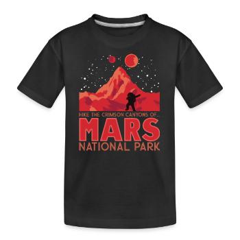 Lustige reisende Grafik - Kinder Premium Bio T-Shirt - Schwarz - Vorne