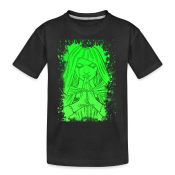 Jesus Christ Religion Christian Holy Mary Mary Mary - Kids' Premium Organic T-Shirt - black - Front