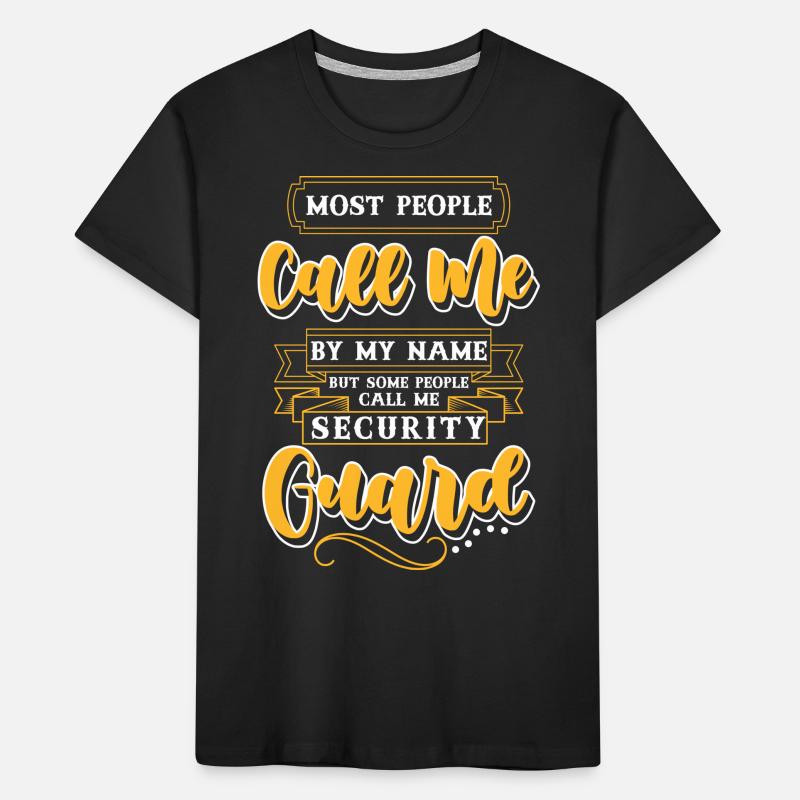 Security Security Officer Security Service Work Kids' Premium Organic T-Shirt