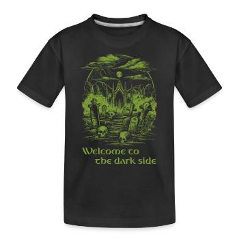 Welcome to the dark side 03 - Kids' Premium Organic T-Shirt - black - Front