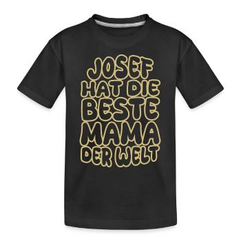 Gift for Joseph - Kids' Premium Organic T-Shirt - black - Front