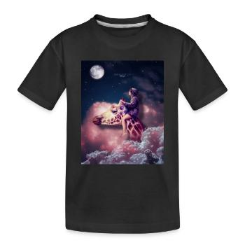 Rêveur - T-shirt bio Premium Enfant - noir - Devant