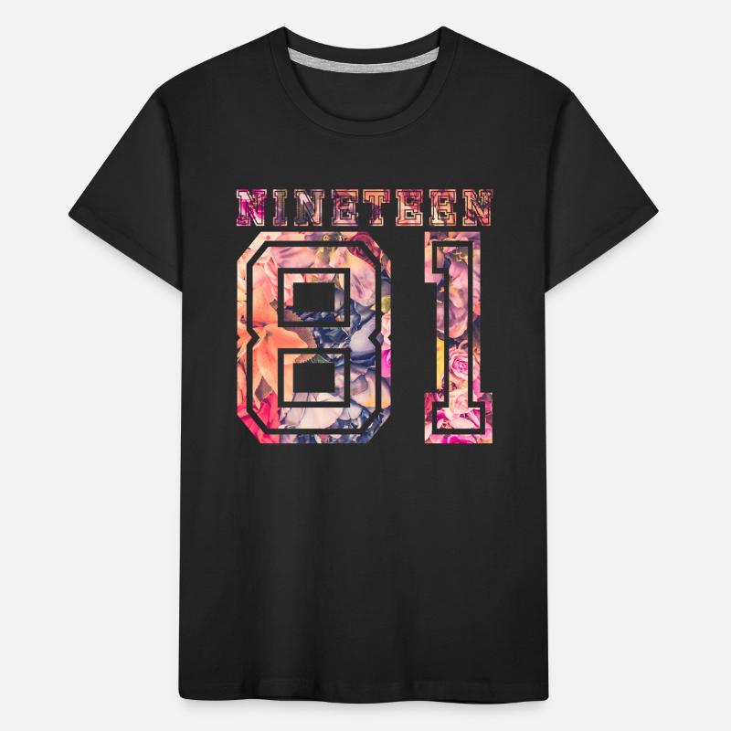 NINETEEN 1981 B Kids' Premium Organic T-Shirt