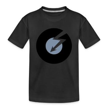 Venyl Flash - Kids' Premium Organic T-Shirt - black - Front