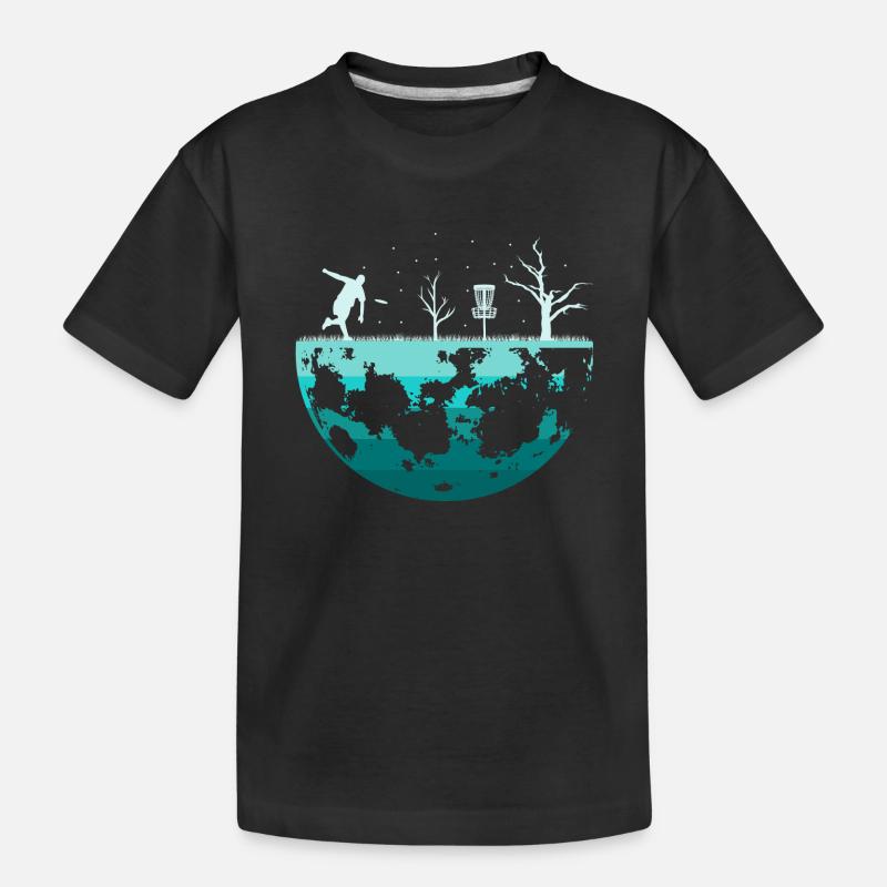 Disc Golf Player Planet Disc Golf Disc Golf Player - T-shirt bio Premium Enfant - noir