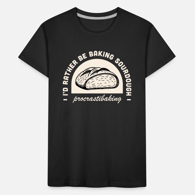 Sauerteigbrot Humor Kinder Premium Bio T-Shirt