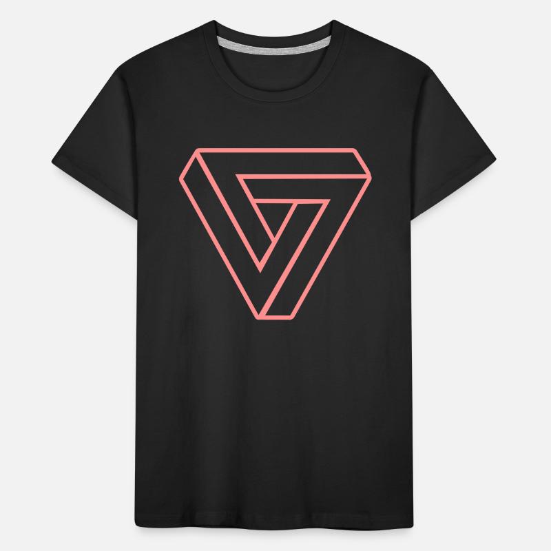 Infinity Triangle T-shirt bio Premium Enfant