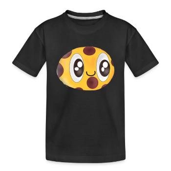 Der kleine Keks - Kinder Premium Bio T-Shirt - Schwarz - Vorne