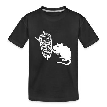Kebab Rat Kebab Grill - T-shirt bio Premium Enfant - noir - Devant
