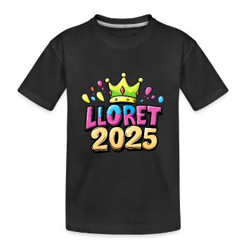 Lloret de Mar 2025 - T-shirt bio Premium Enfant - noir - Devant