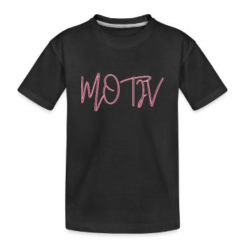 Motiv - Motivation Citation - T-shirt bio Premium Enfant - noir - Devant