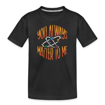 Chimie Science Physique Recherche Nerd Humour - T-shirt bio Premium Enfant - noir - Devant