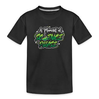 Chimie Science Physique Recherche Nerd Humour - T-shirt bio Premium Enfant - noir - Devant