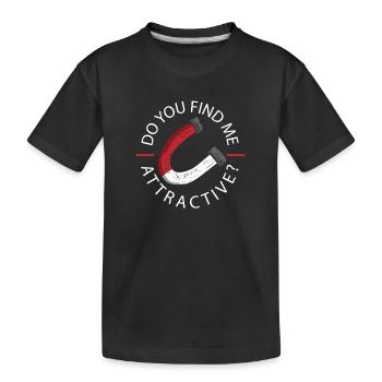 Chimie Science Physique Recherche Nerd Humour - T-shirt bio Premium Enfant - noir - Devant