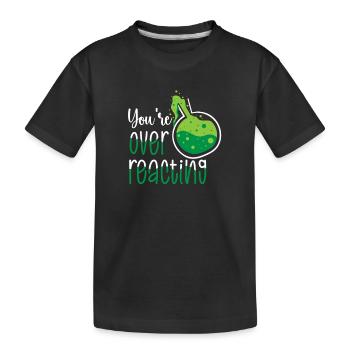 Chimie Science Physique Recherche Nerd Humour - T-shirt bio Premium Enfant - noir - Devant