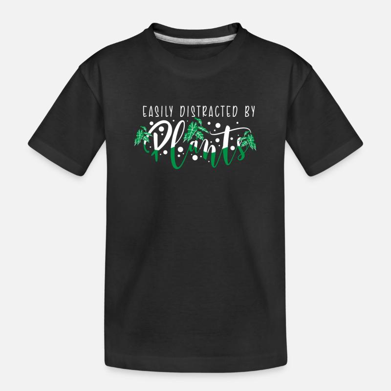 Gärtner Present Hobbygärtner Garten Pflanzen Wiese - Kinder Premium Bio T-Shirt - Schwarz