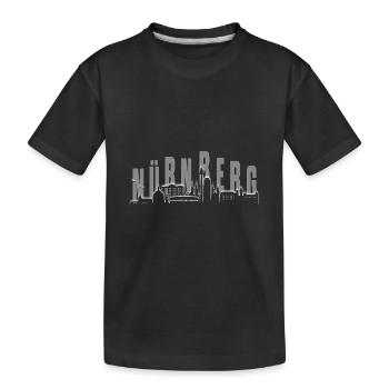Horizon de Nuremberg - T-shirt bio Premium Enfant - noir - Devant