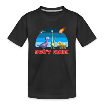 Dinos - T-shirt bio Premium Enfant - noir - Devant