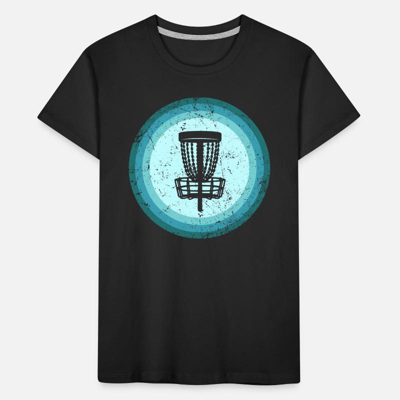 Disc Golf Player Disc Golf Disc Golfer Retro Kids' Premium Organic T-Shirt