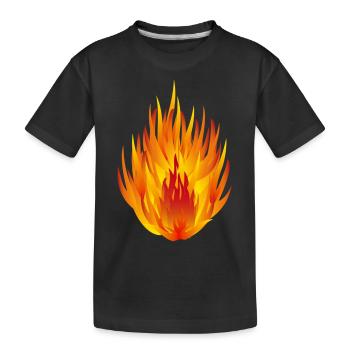 concentrate - Kids' Premium Organic T-Shirt - black - Front