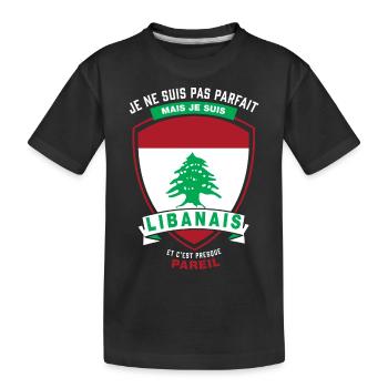 Libanais Parfait - T-shirt bio Premium Enfant - noir - Devant