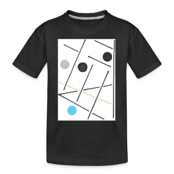 Biasio - Kinder Premium Bio T-Shirt - Schwarz - Vorne