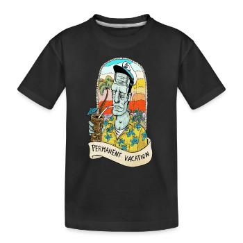 frank aloha - T-shirt bio Premium Enfant - noir - Devant