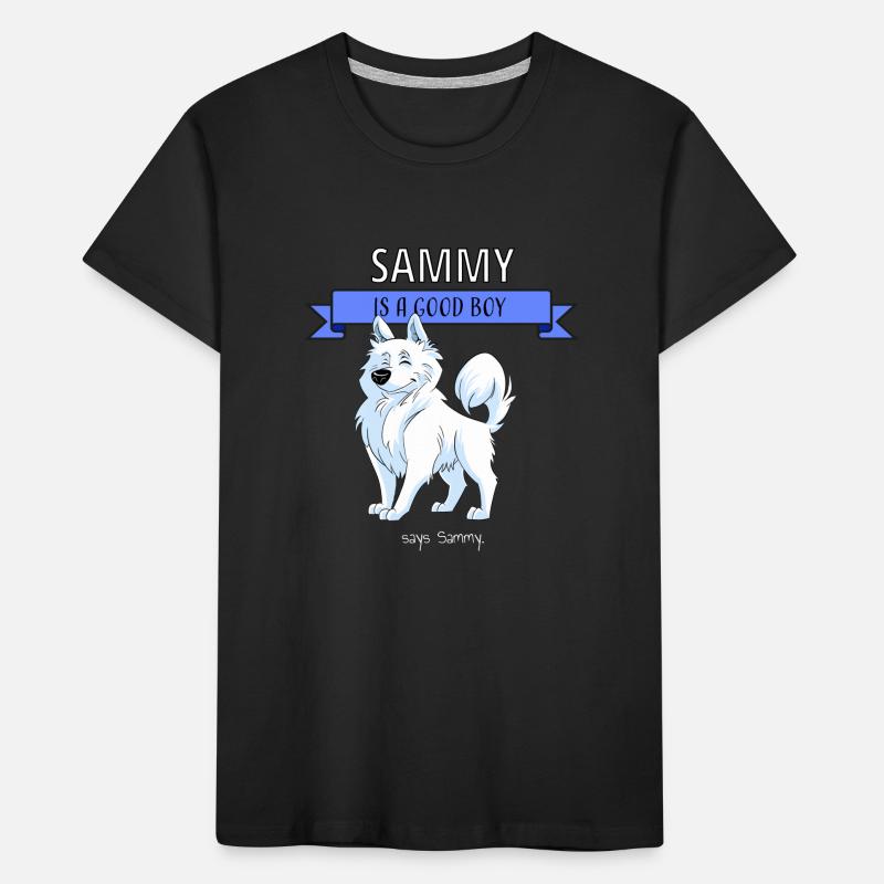 Sammy le Samoyède T-shirt bio Premium Enfant