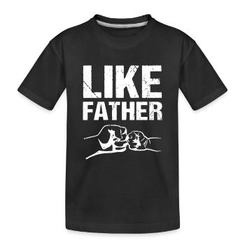 Comme Père Comme Fils - T-shirt bio Premium Enfant - noir - Devant
