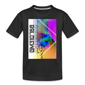 JerseyGM310768 arte3b - T-shirt bio Premium Enfant - noir - Devant