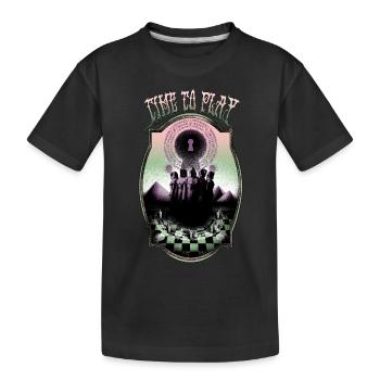 Cérémonie rituelle de la fête de Satan d’Halloween Temps de jeu - T-shirt bio Premium Enfant - noir - Devant