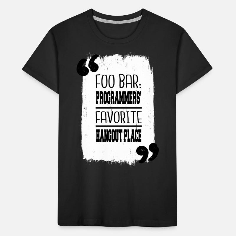 Backend Developer Computer Programming Kids' Premium Organic T-Shirt