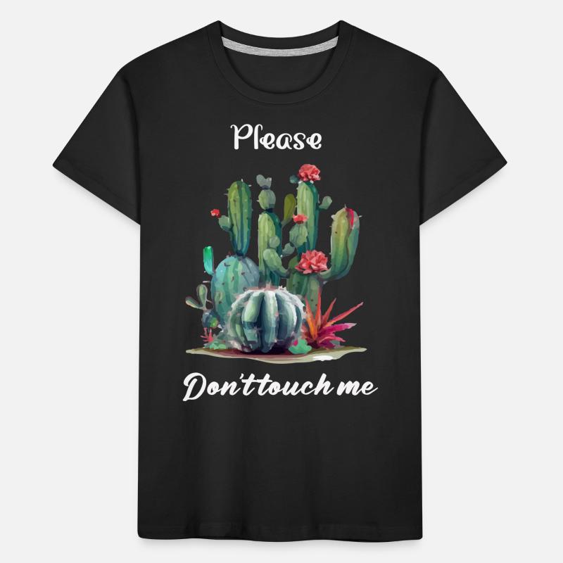 Please don't touch me Kids' Premium Organic T-Shirt