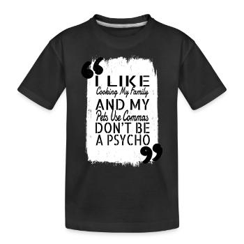 Livre Blagues Happy Blogger Blogging Writer Lecture - T-shirt bio Premium Enfant - noir - Devant