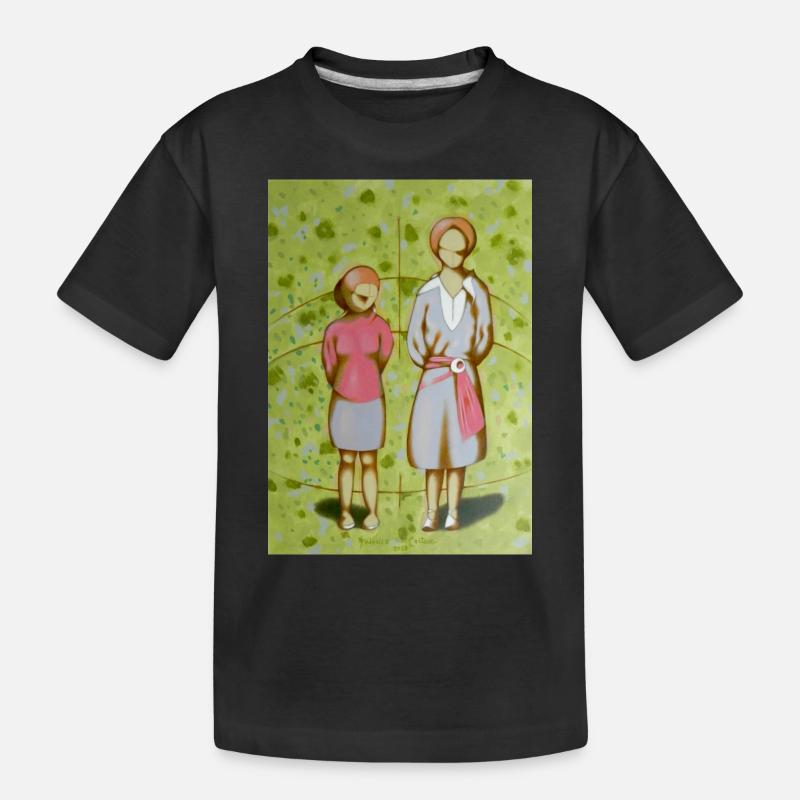 Sœurs - T-shirt bio Premium Enfant - noir