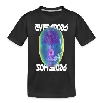 everybody wants to be somebody - Kinder Premium Bio T-Shirt - Schwarz - Vorne