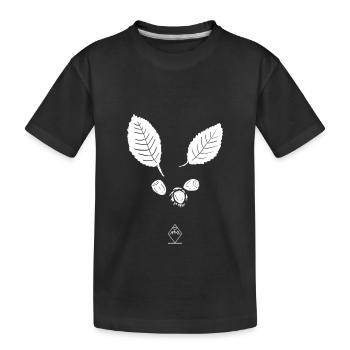 Hazel - Nature ohne Schrift - Kinder Premium Bio T-Shirt - Schwarz - Vorne