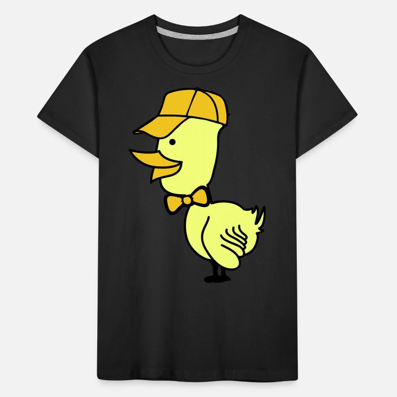 Bonnet de canard T-shirt bio Premium Enfant
