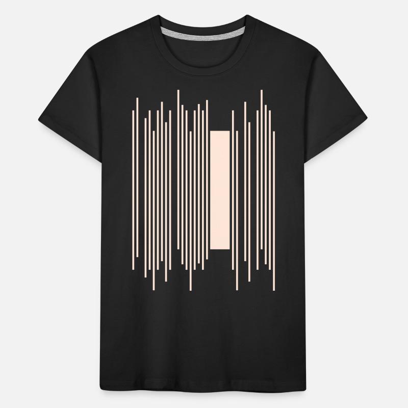 Fréquence de conception abstraite T-shirt bio Premium Enfant