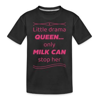 Baby Sayings - Kids' Premium Organic T-Shirt - black - Front