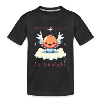 Quand les étoiles dansent, enfants, bébés et adultes - T-shirt bio Premium Enfant - noir - Devant